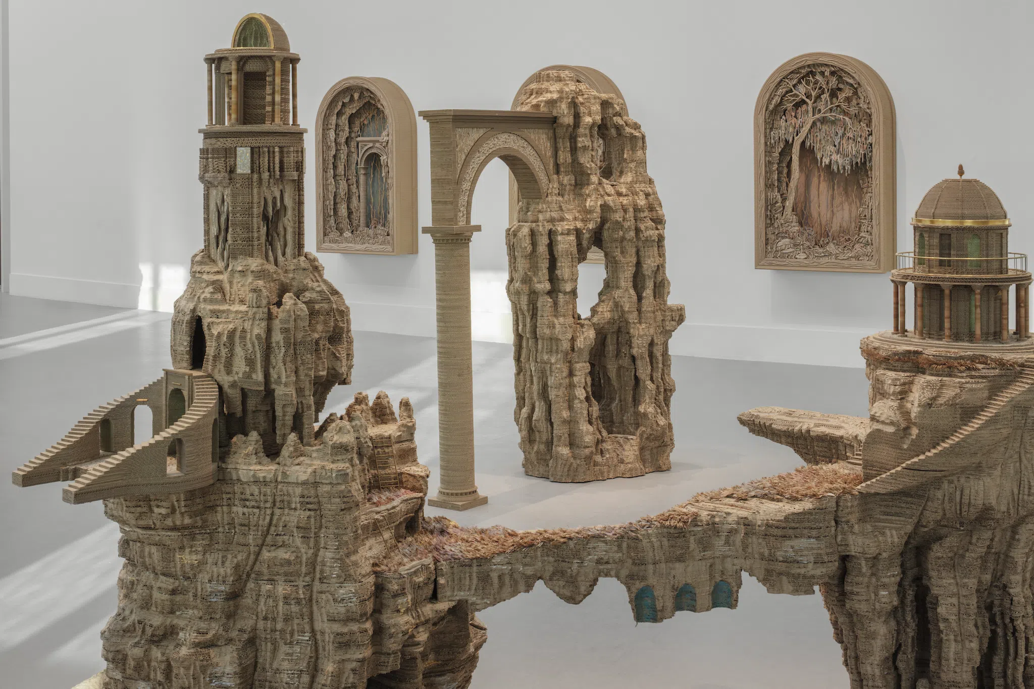 Installation view of &lsquo;Grottesco,&rsquo; currently open at le Grand Palais in Paris, France. (Courtesy le Grand Palais)