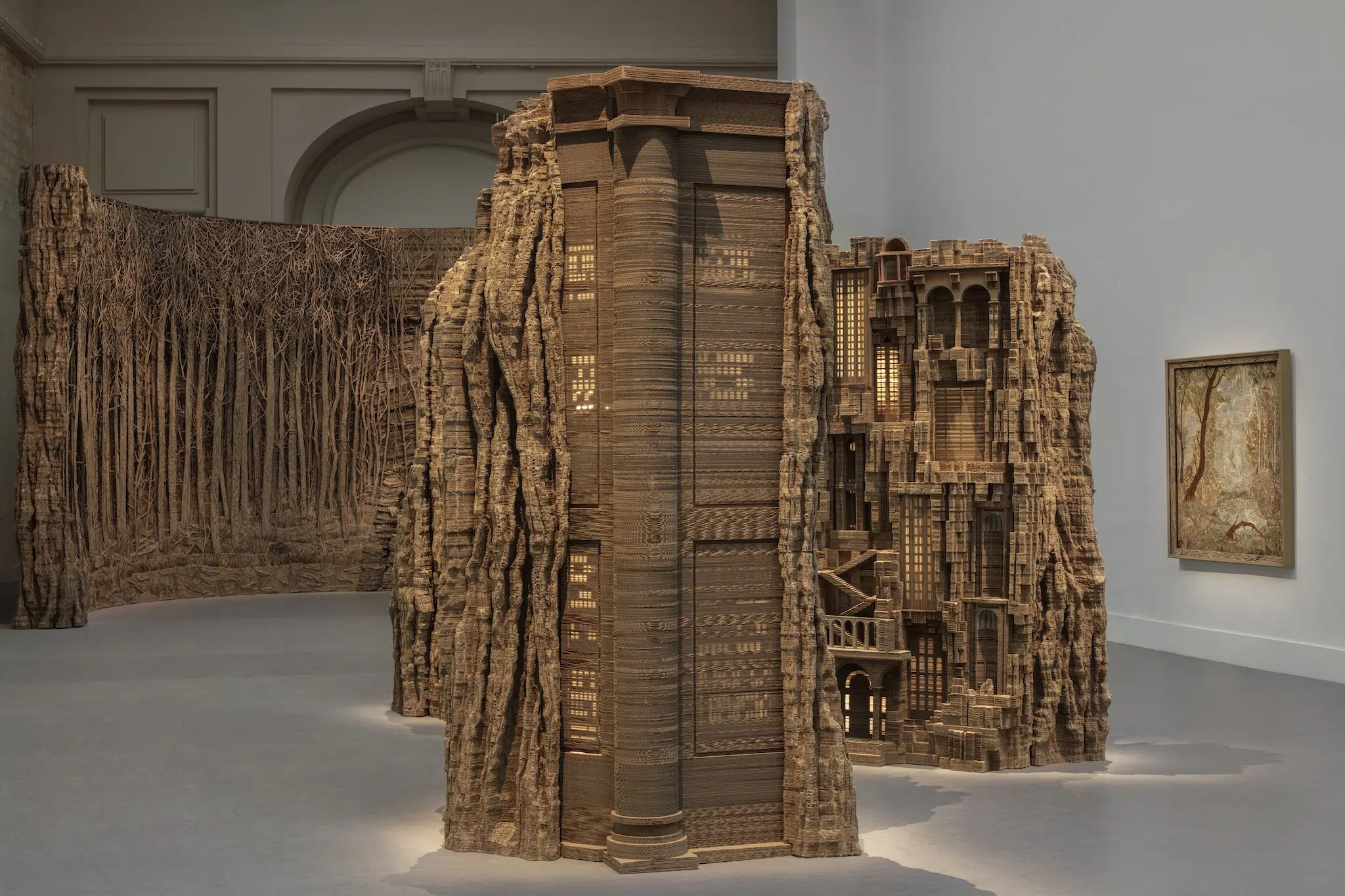 Installation view of &lsquo;Grottesco,&rsquo; currently open at le Grand Palais in Paris, France. (Courtesy le Grand Palais)