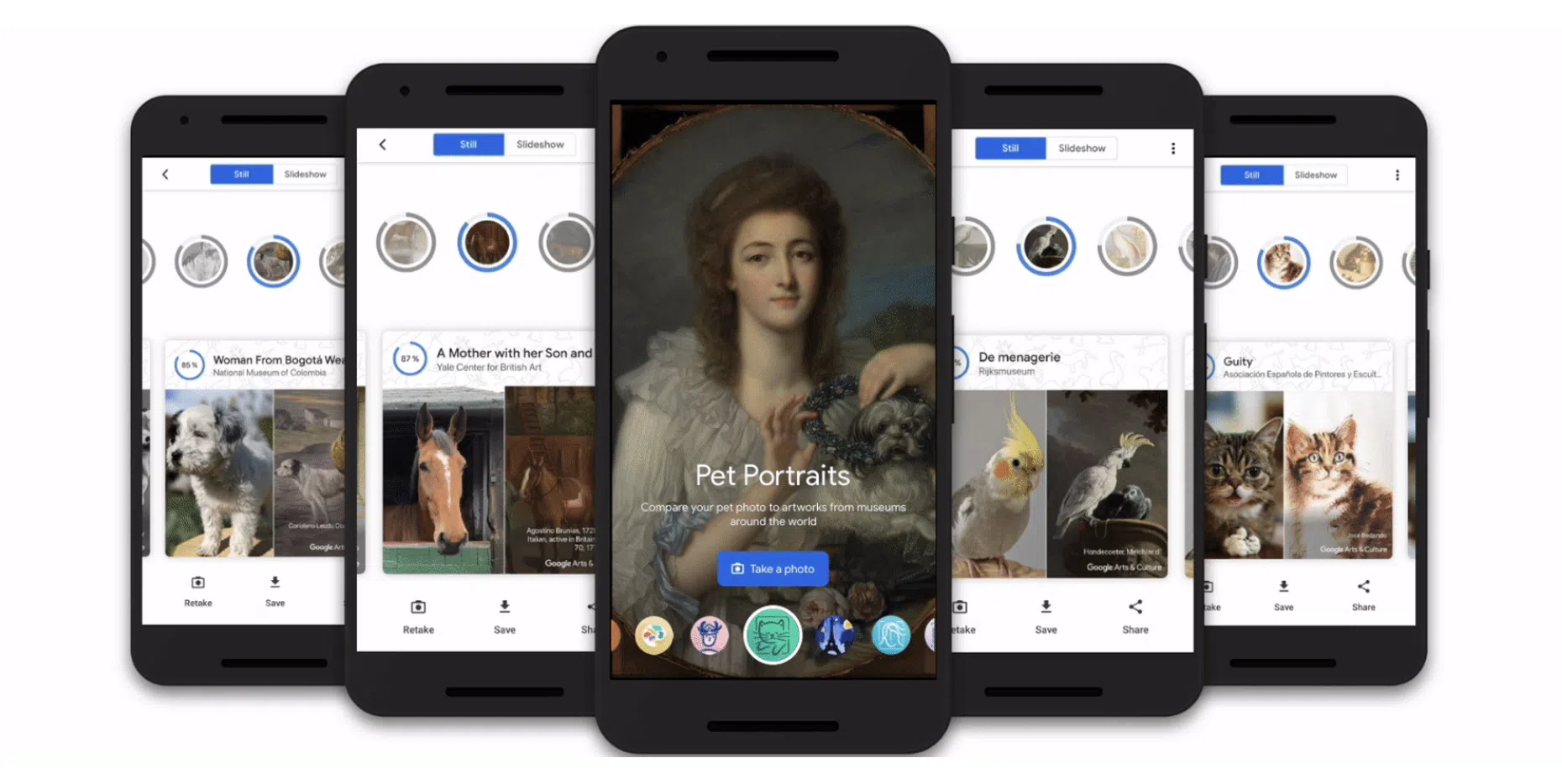 Google Arts and Culture Pet Portraits App