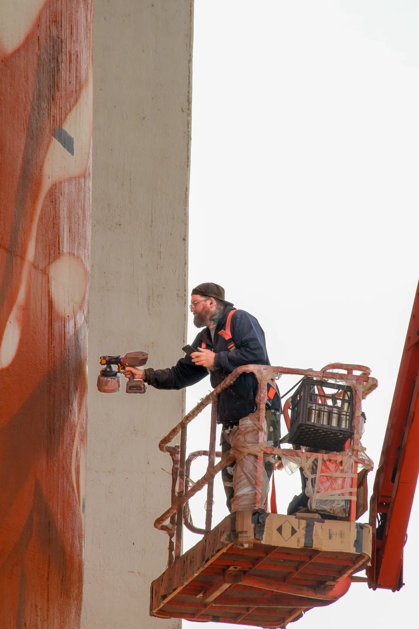 Kapunda Silo Mural by Smug