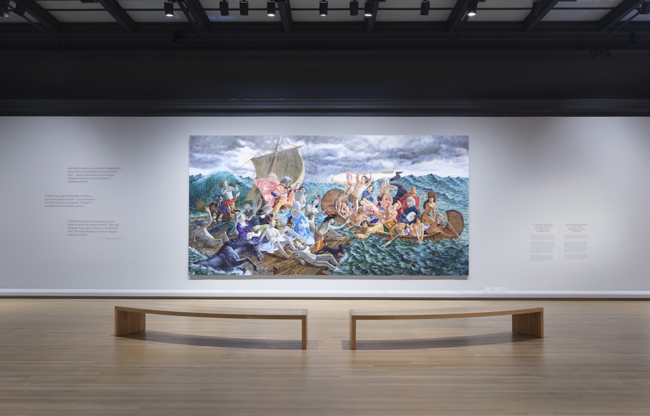Kent Monkman Exhibition at MMFA