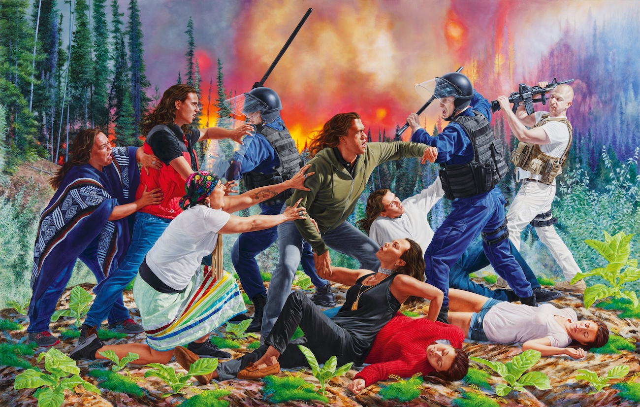 Kent Monkman Exhibition at MMFA