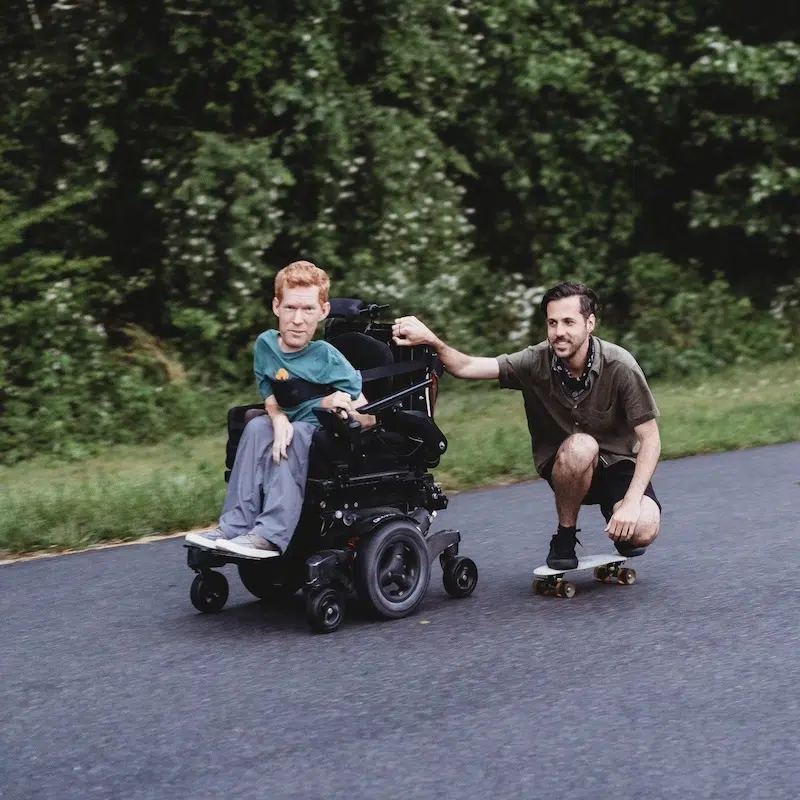 Kevan Chandler in Backpack