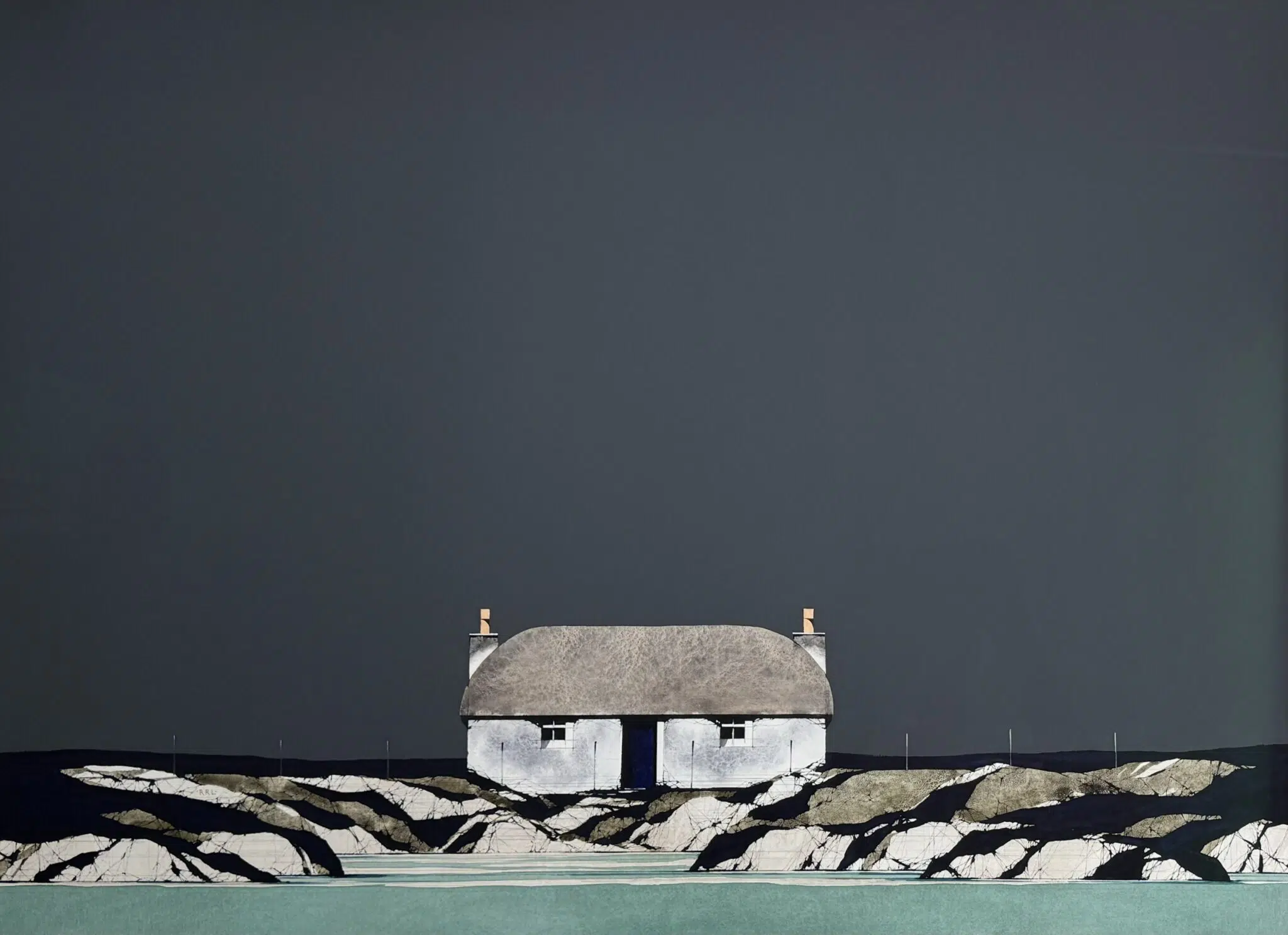 Ron Lawson, &lsquo;Hebridean Water,&rsquo; presented by Quantum Contemporary Art.