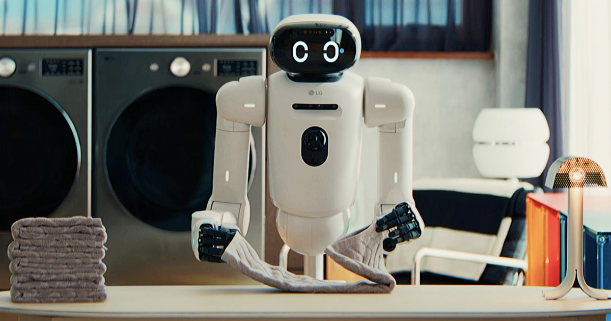 LG Debuts AI-Powered Home Robot Designed To Do Your Household Chores for You