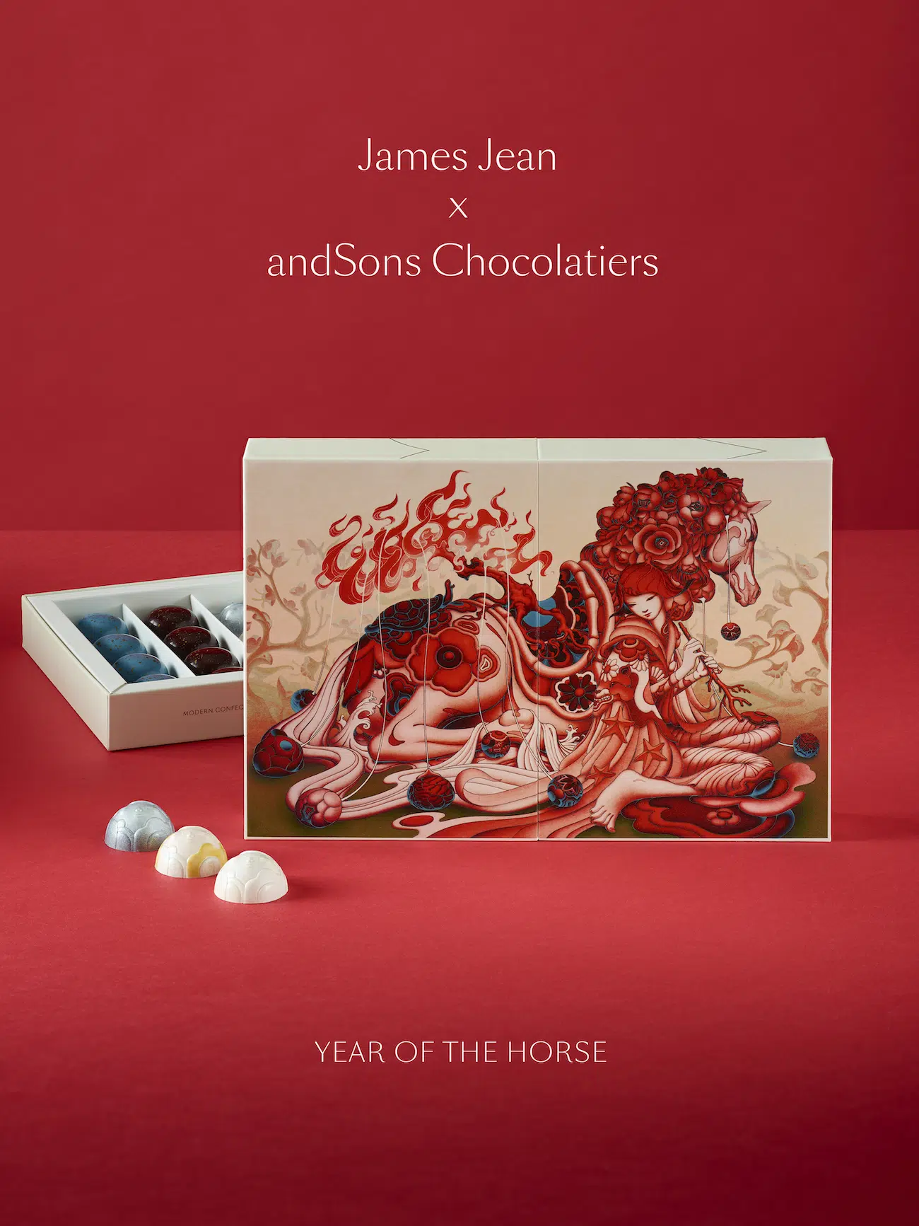 Lunar New Year James Jean Chocolates