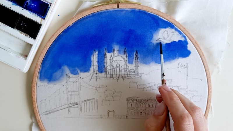 Mixed Media Embroidery Class