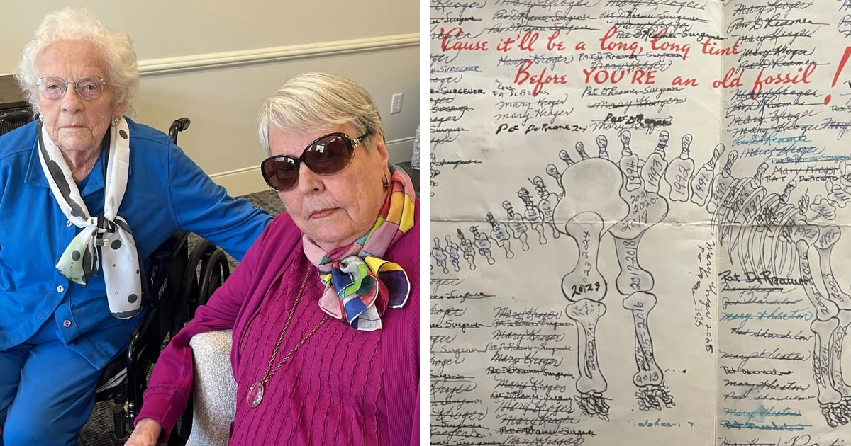 95-Year-Old Friends Have Exchanged the Same Birthday Card Back and Forth for 81 Years