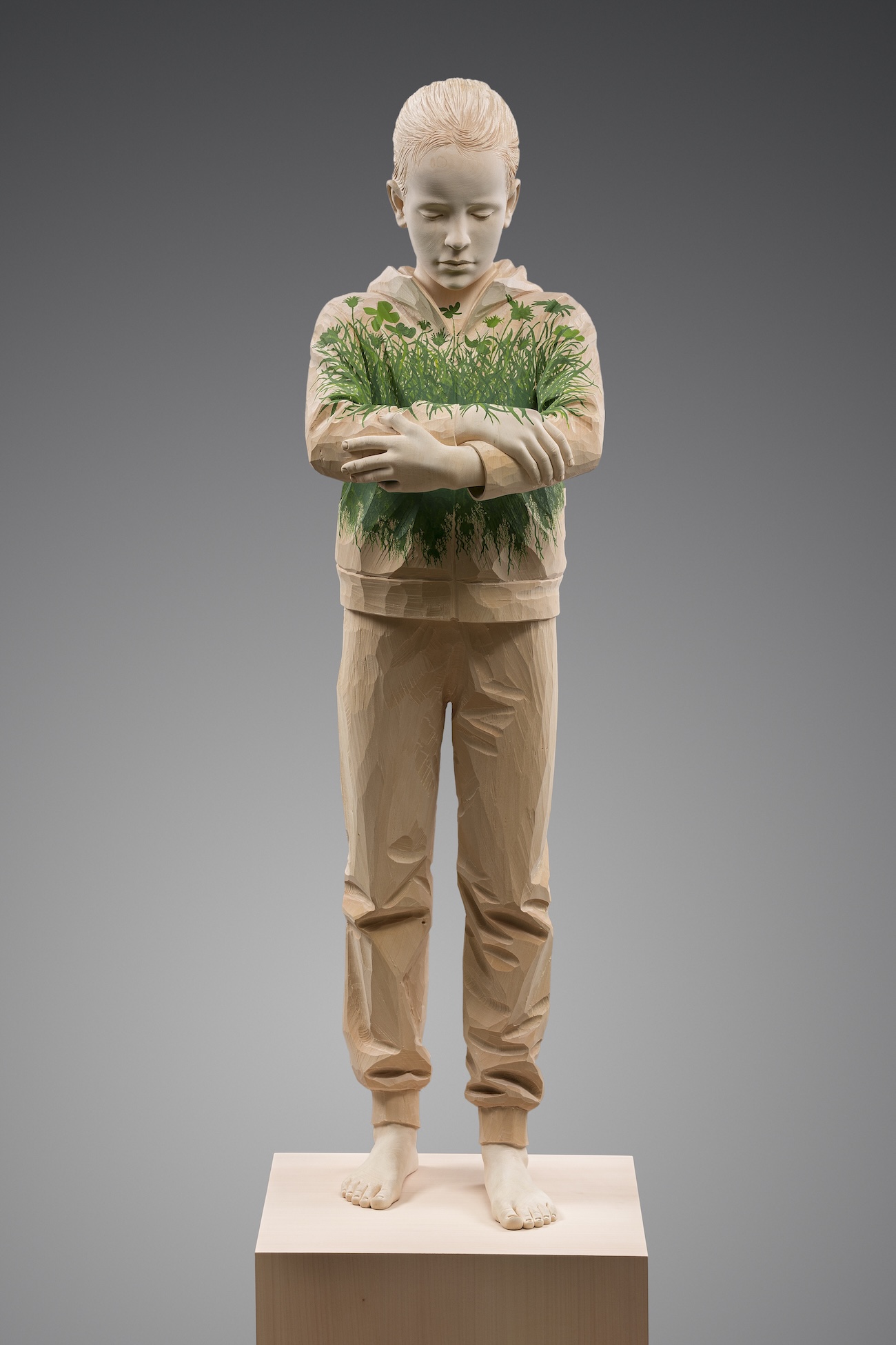 Wooden Sculpture by Christian Verginer