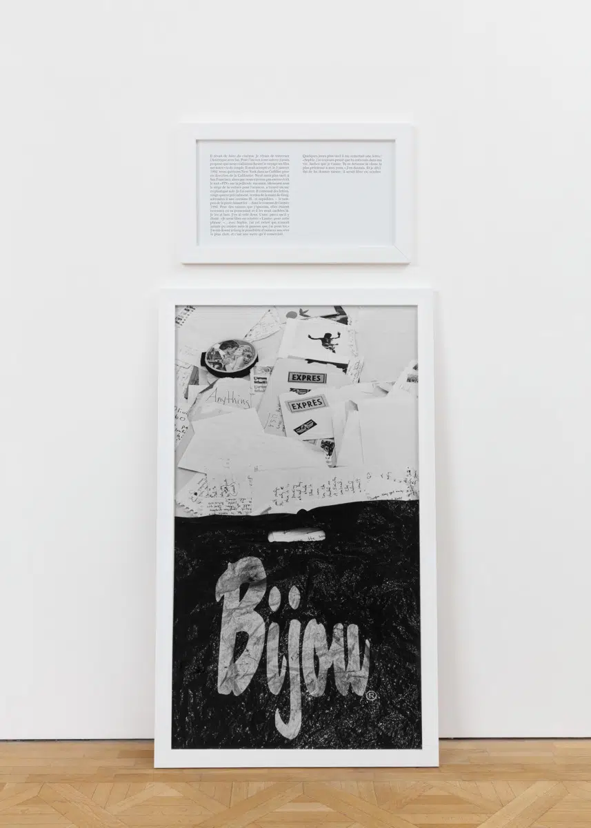 &lsquo;The Breakup,&rsquo; 1992. Gelatin silver print and text panel. (Courtesy of the artist and Perrotin)