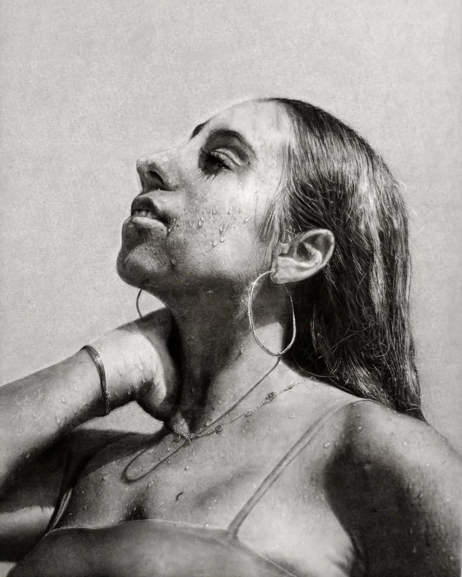 Hyperrealistic pencil drawing by Stanley Ejike Nwite