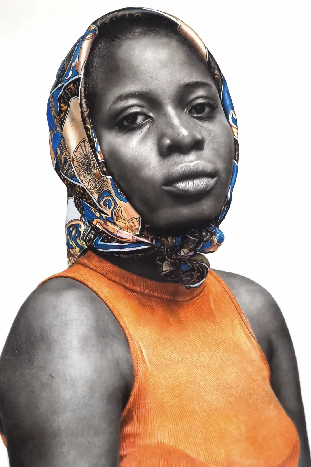 Hyperrealistic pencil drawing by Stanley Ejike Nwite