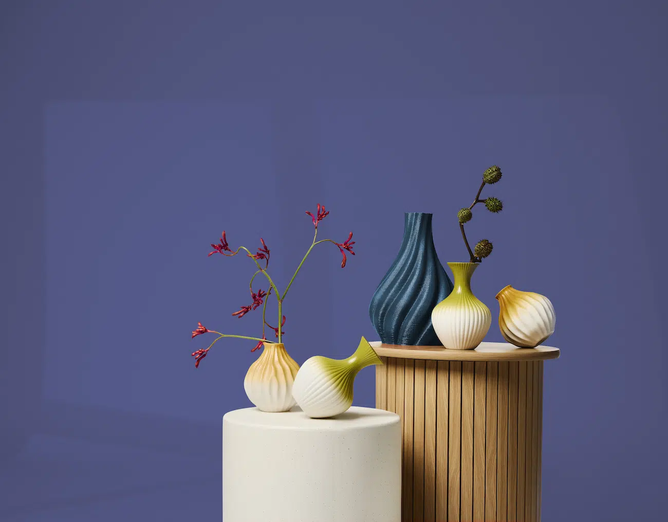 Decorative vases featured in the Temi Coker x Walmart collection