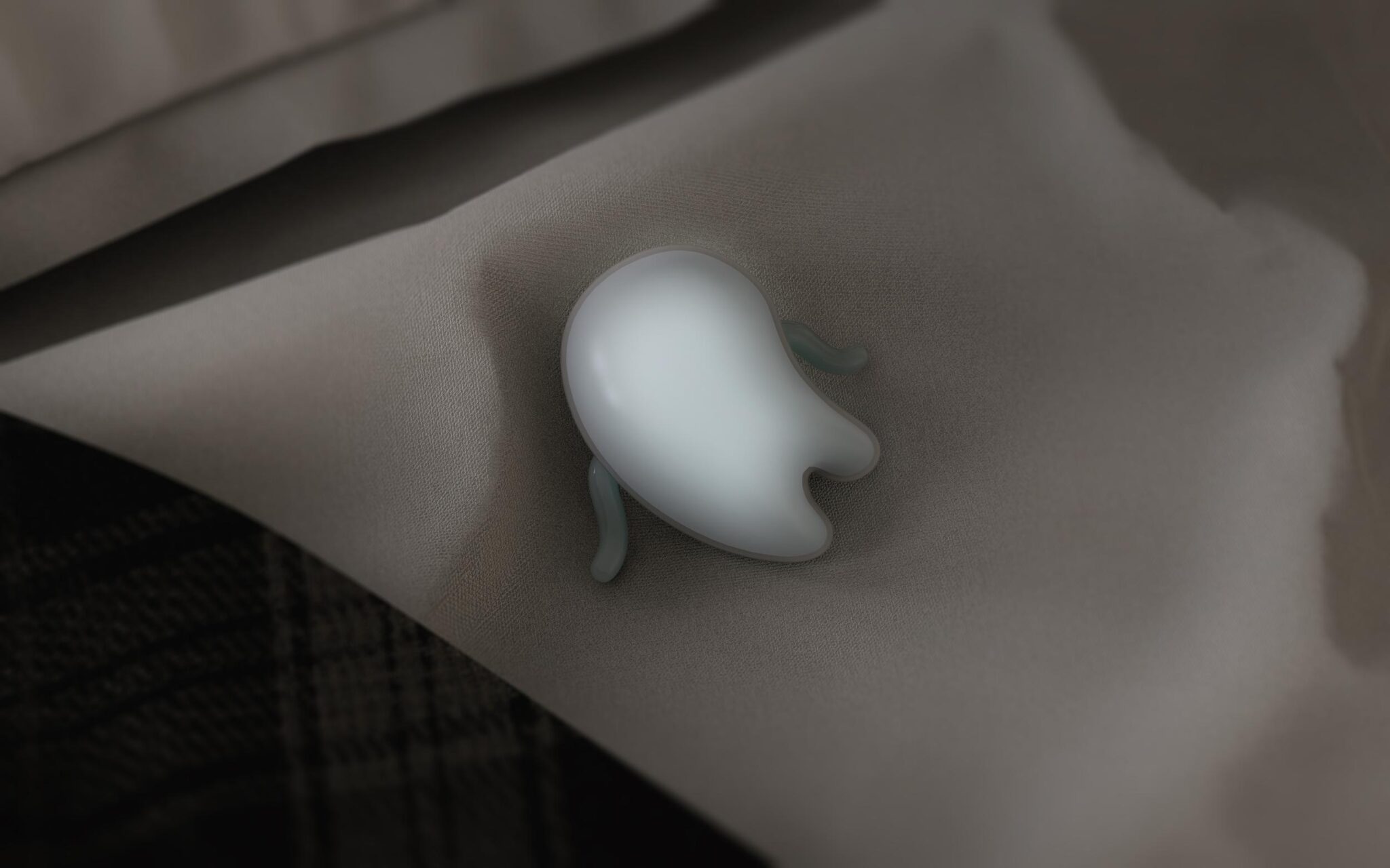 Visualization of the TruTru interactive companion, designed by JUE Design in partnership with the Intelligent Human-Machine Mechanical Interface Lab at the Hong Kong Polytechnic University.