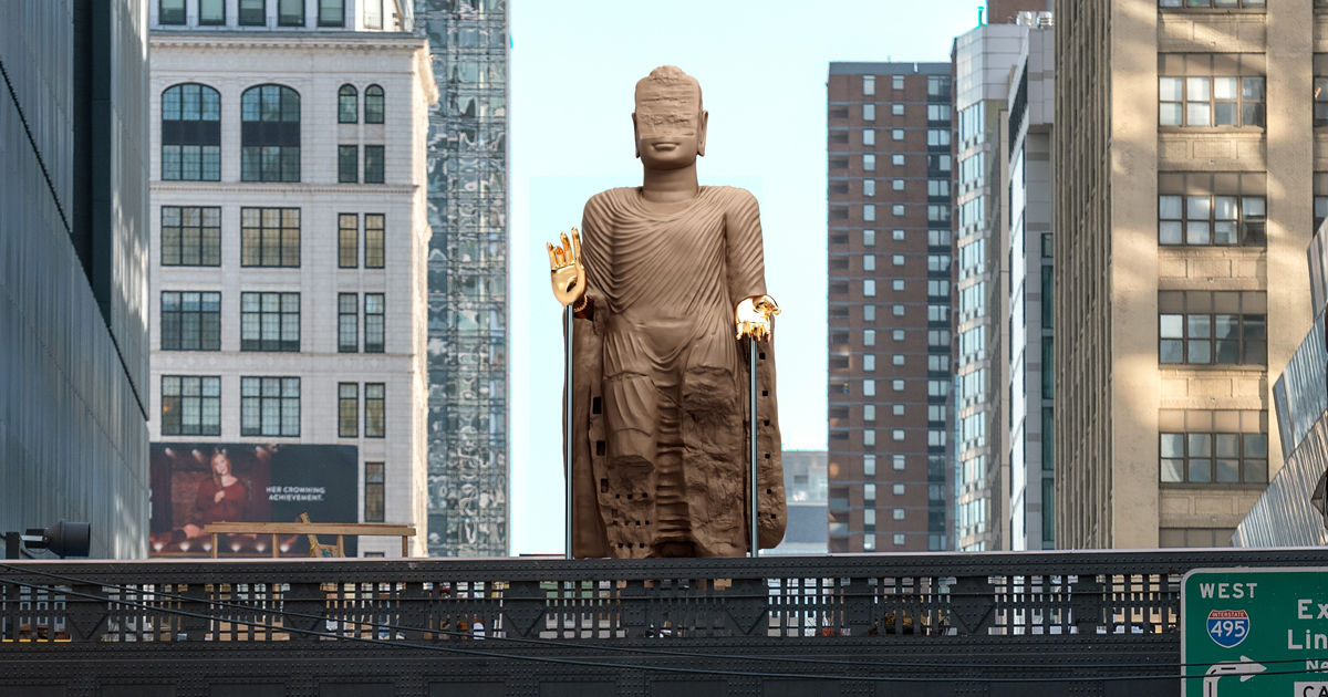 27-Foot-Tall Buddha Sculpture Will Grace the High Line in NYC