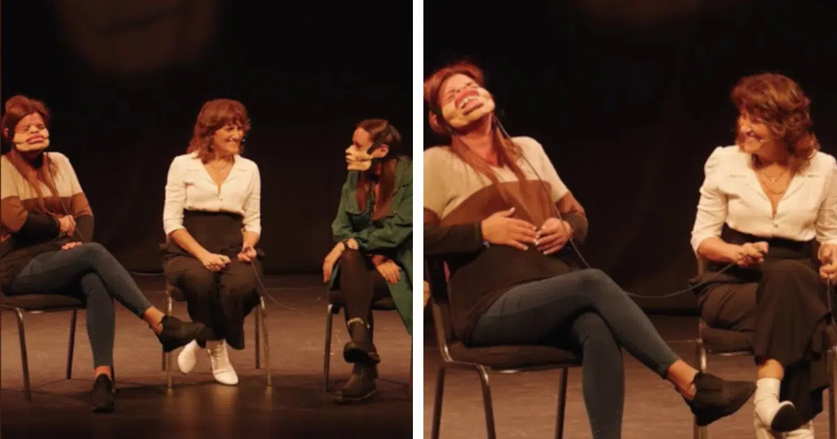 Ventriloquist Uses Audience Members as Human Puppets for a Hilarious Spin on the Entertaining Art