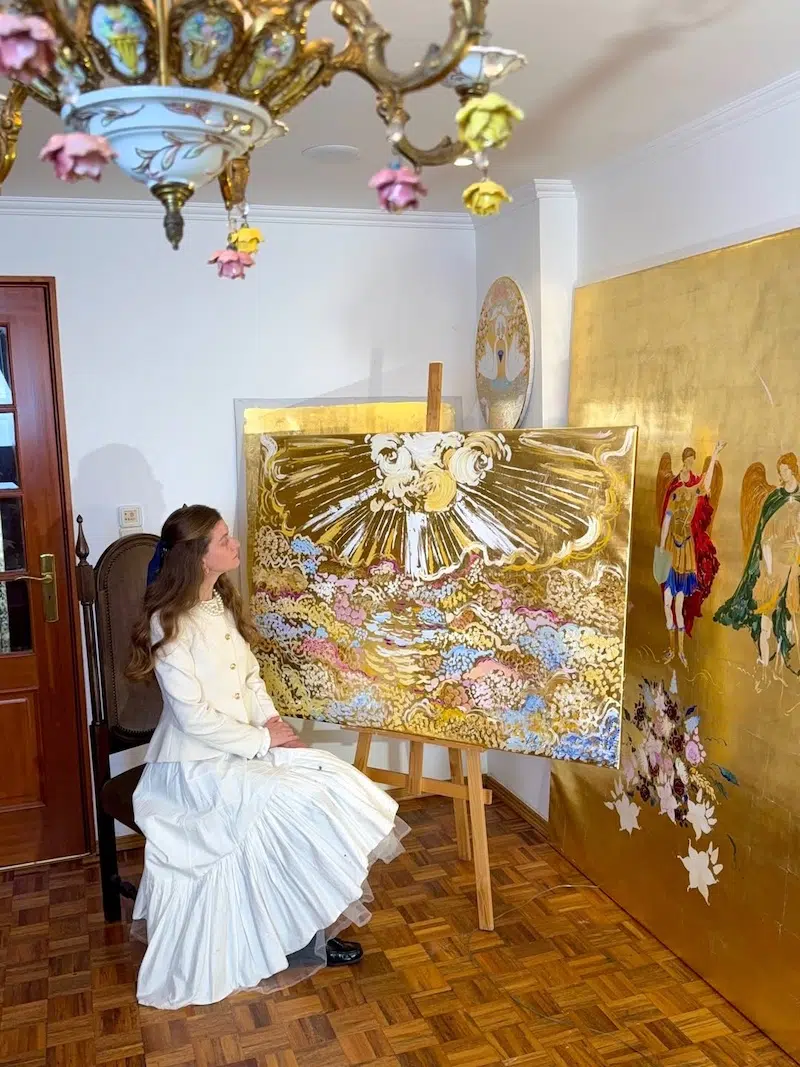 Gold Art by Veronika Blyzniuchenko