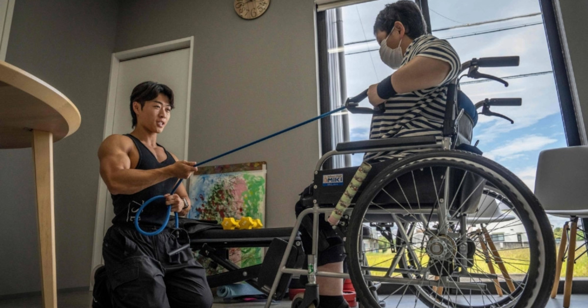 Japanese Care Facilities Are Enlisting Bodybuilders to Help Provide Elder Care as Demand Surges
