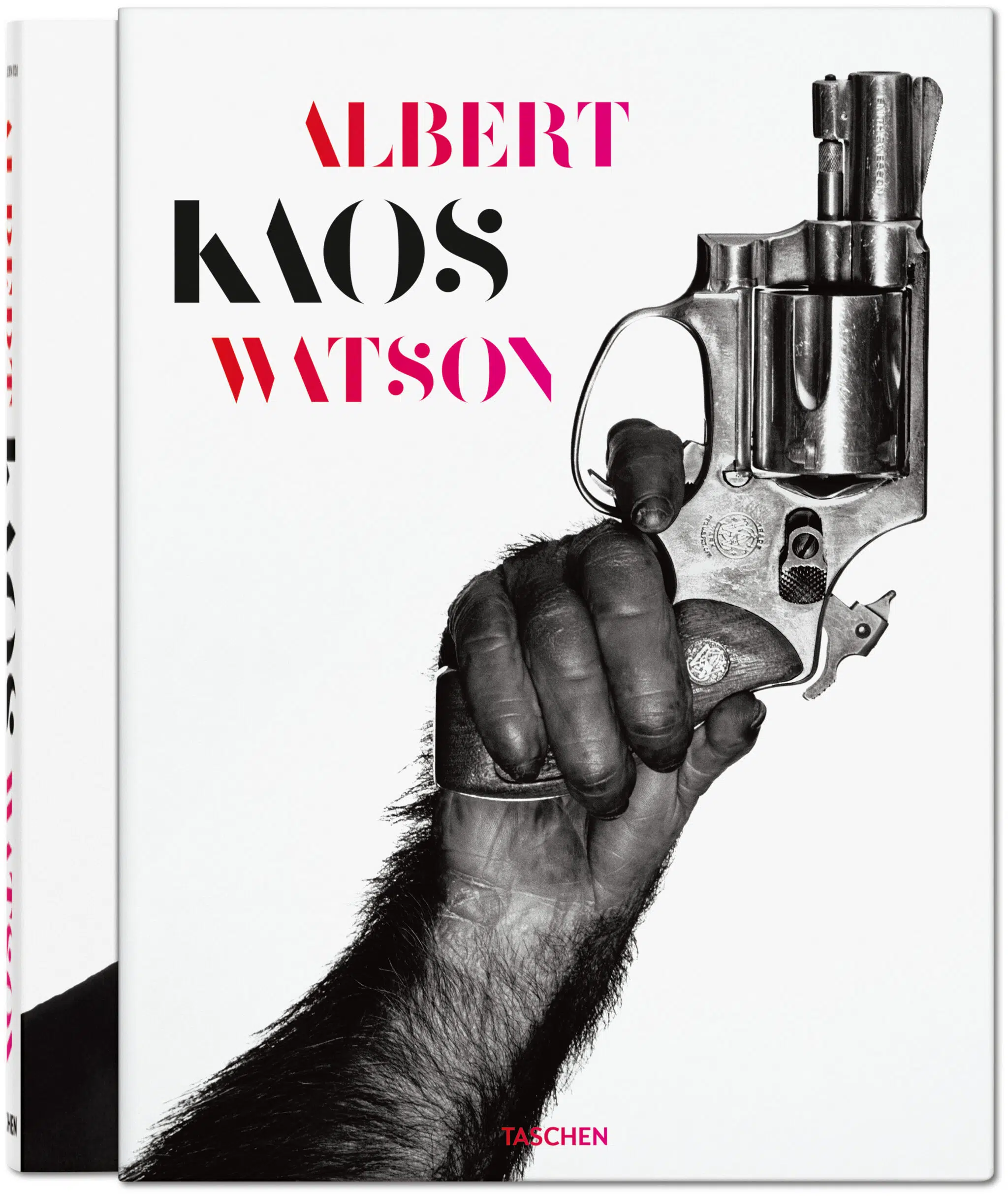 Front cover of Albert Watson: Kaos, published by Taschen