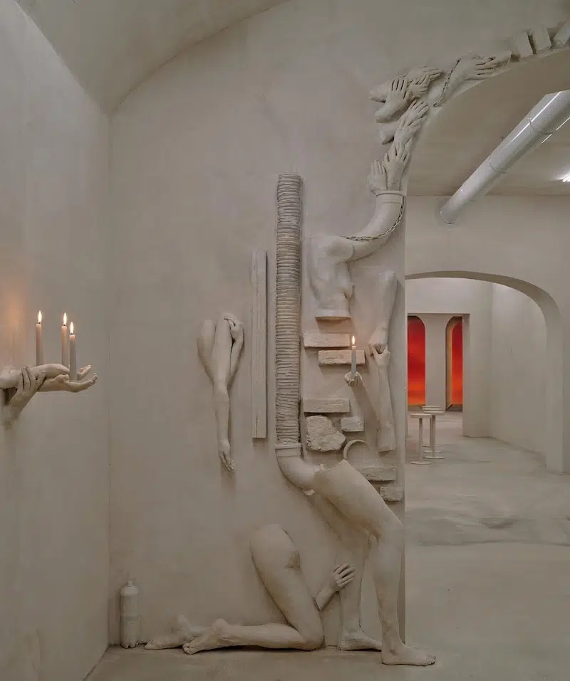 Bar Far by sculptor Clementine Keith-Roach and painter Christopher Page