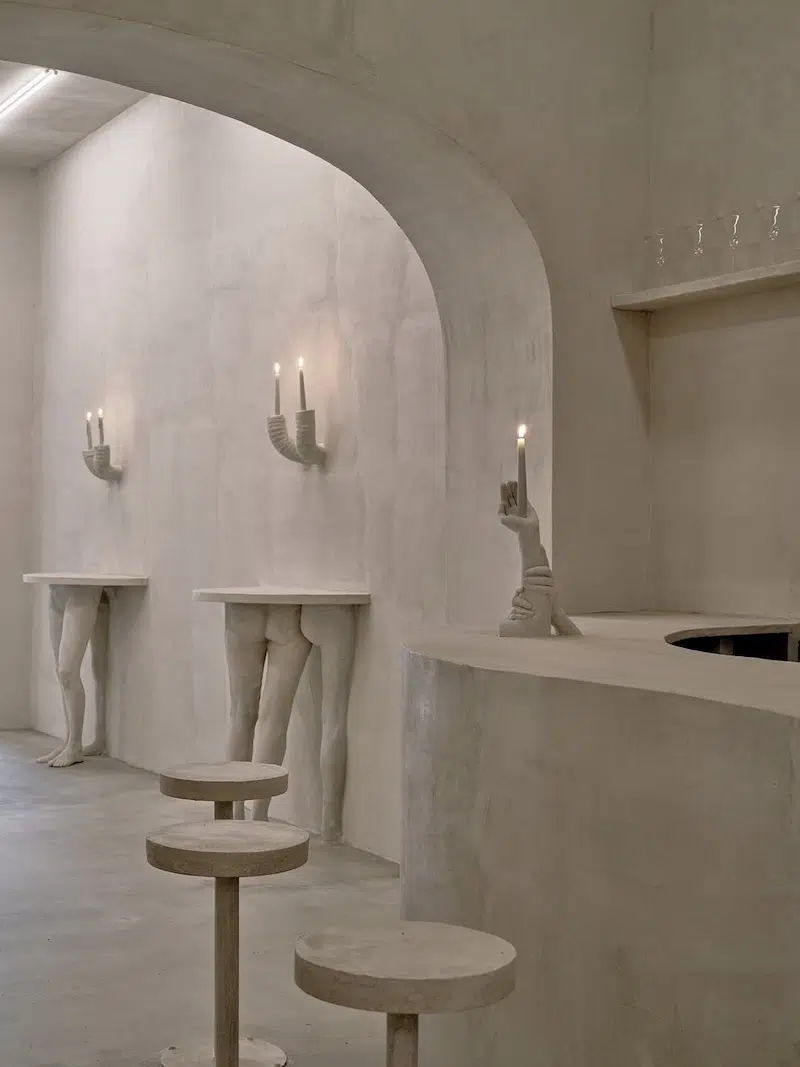 Bar Far by sculptor Clementine Keith-Roach and painter Christopher Page