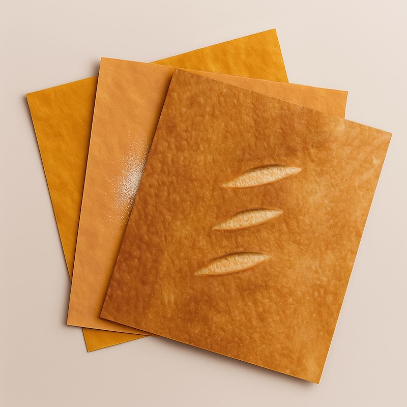 Bread Wrapping Paper Sheets by Tsujio Ippei