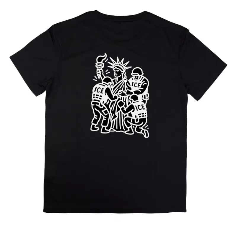 Attack on Liberty Mural by Clown Soldier