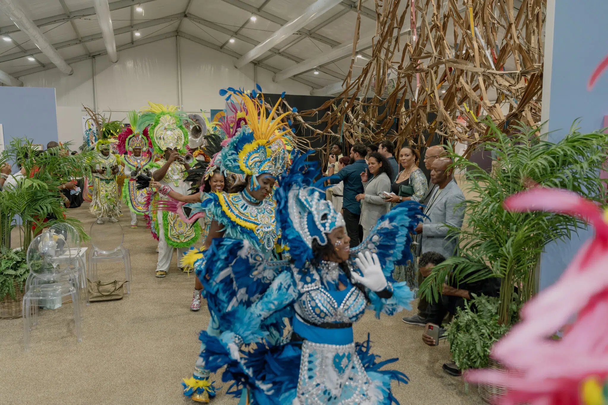 Junkanoo dance performance during the 2025 edition of the fair