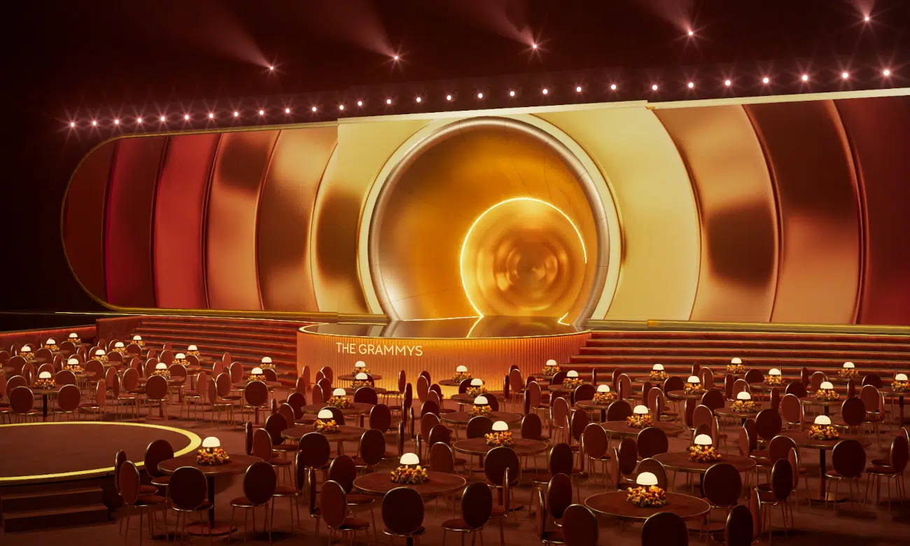 Grammy Awards 2026 stage render