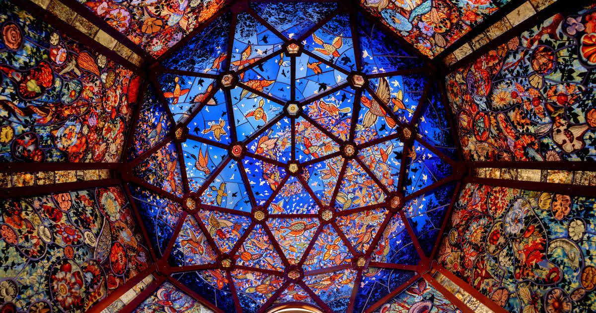 Lavish Scenes Are Rendered in Stained Glass at This Monumental Sanctuary [Interview]