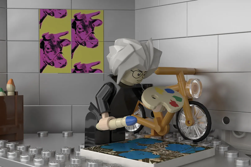 The Andy Warhol's Factory in a LEGO Campbell&rsquo;s Soup Can by HonorableImmenseWorriz