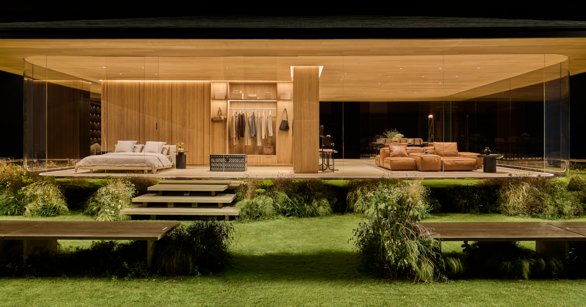 Pharrell Williams Dips Into Architecture for Louis Vuitton A/W 2026 Menswear Show