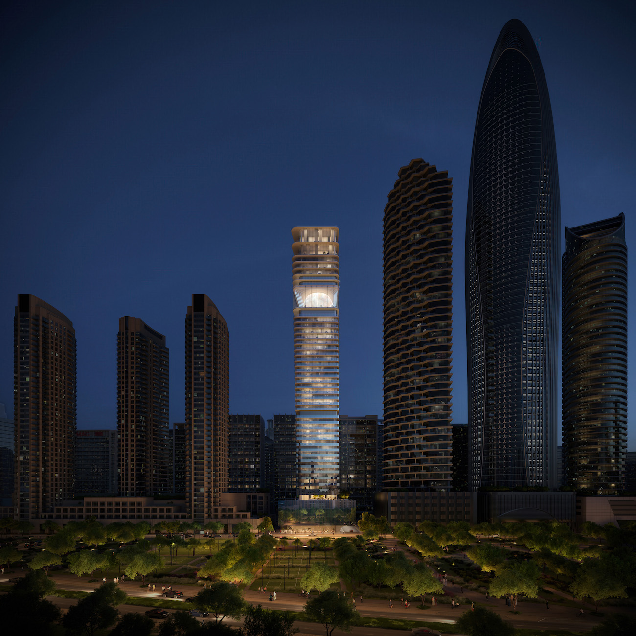 MVRDV Inaura Tower Dubai 