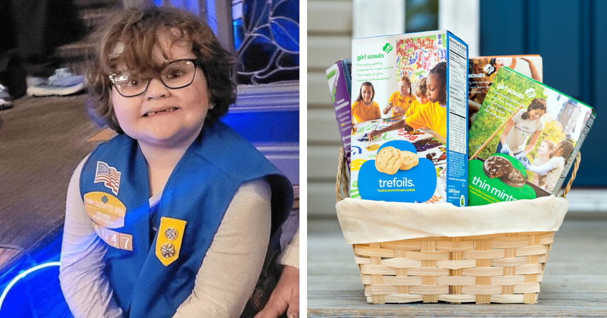 Adorable 6-Year-Old Makes History by Selling 100,000 Boxes of Girl Scout Cookies