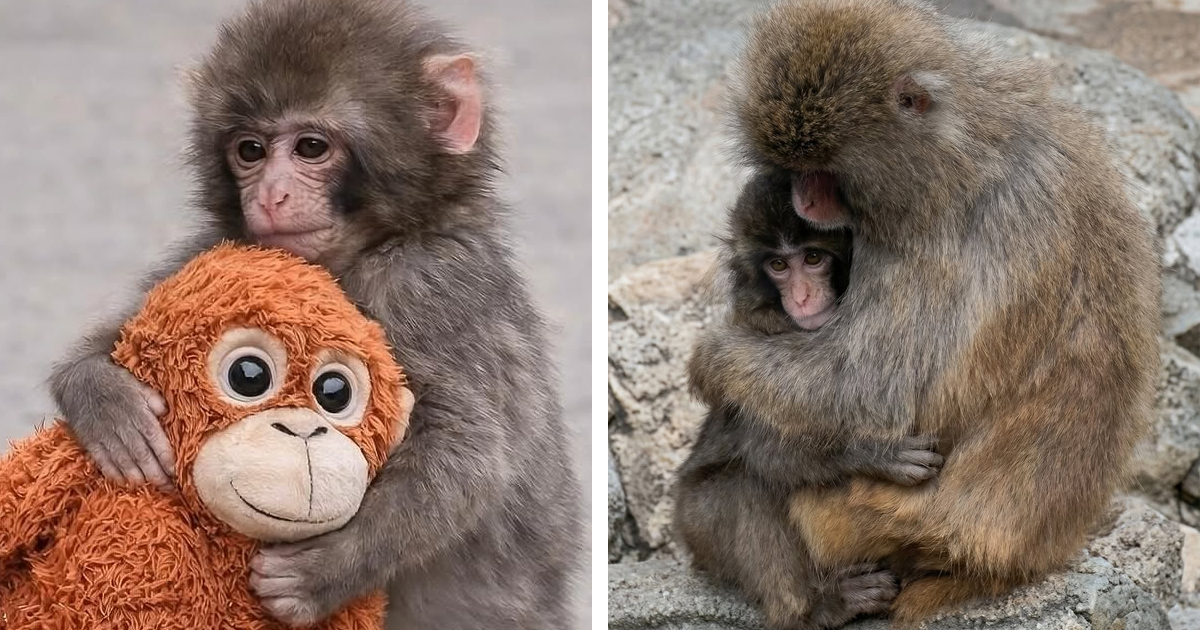 Internet Is Rejoicing That Punch, the Baby Monkey Who Clung to His Stuffed Animal, Is Making Friends