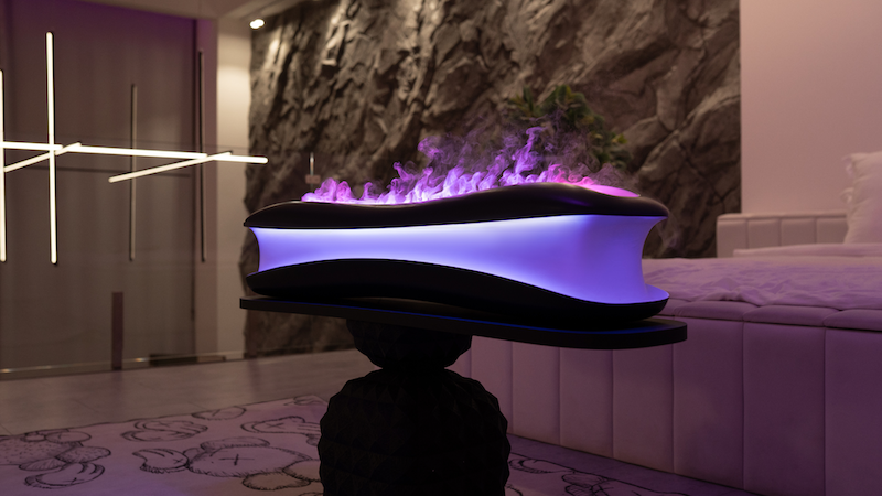 Pyrox Water Powered Fireplace