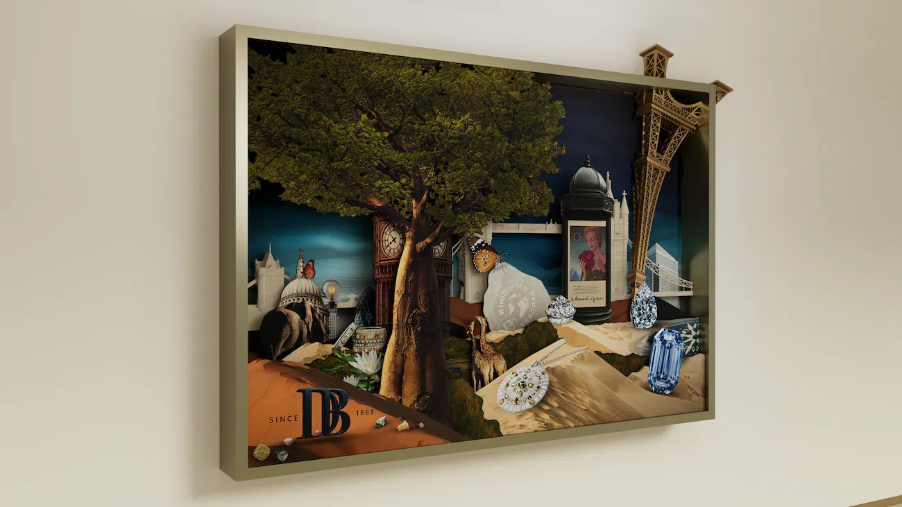 De Beers Collage by Constantin Prozorov