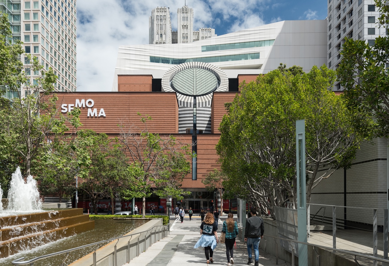 SFMOMA, view from Yerba Buena Gardens