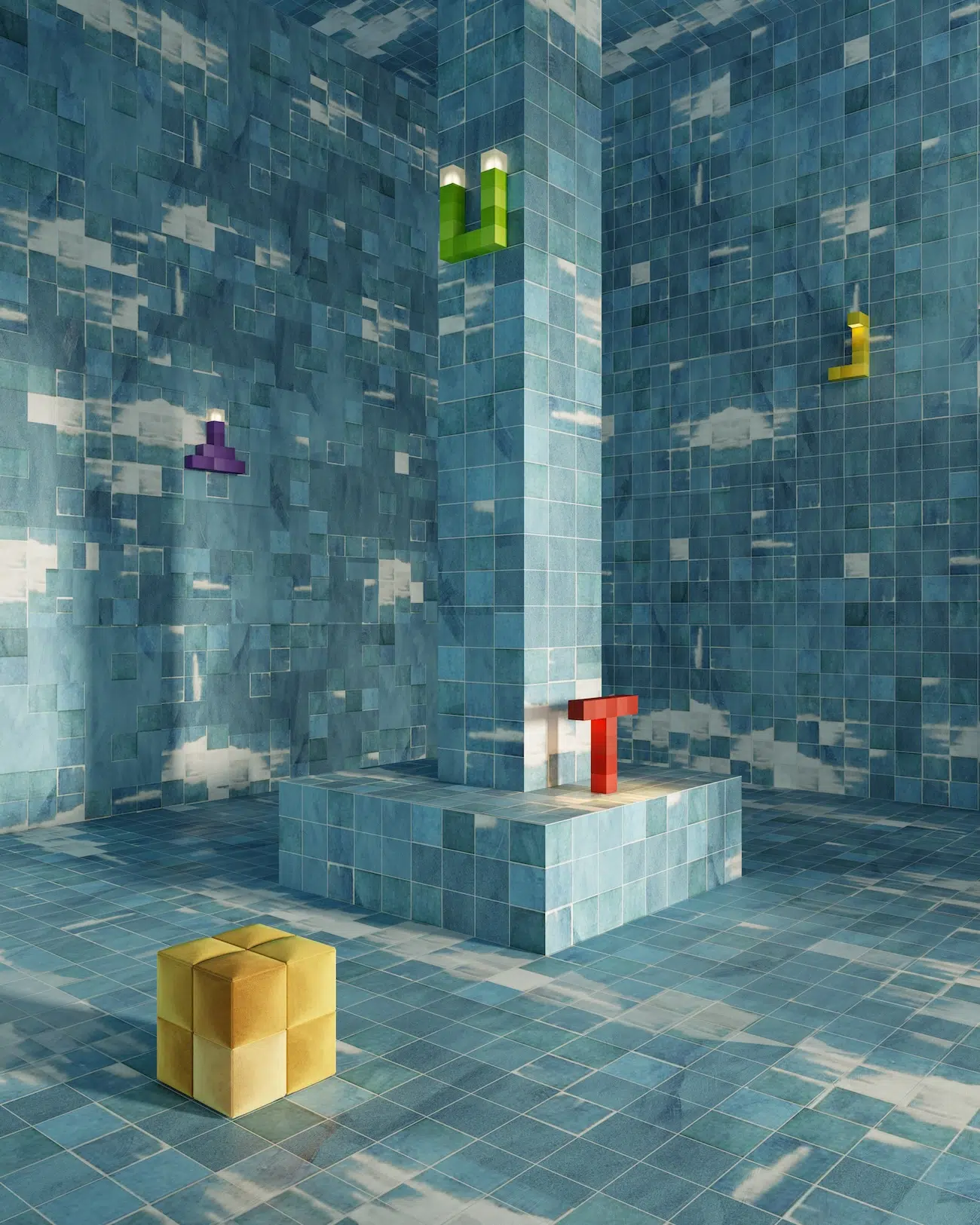 Modular Pixel-Inspire Furniture