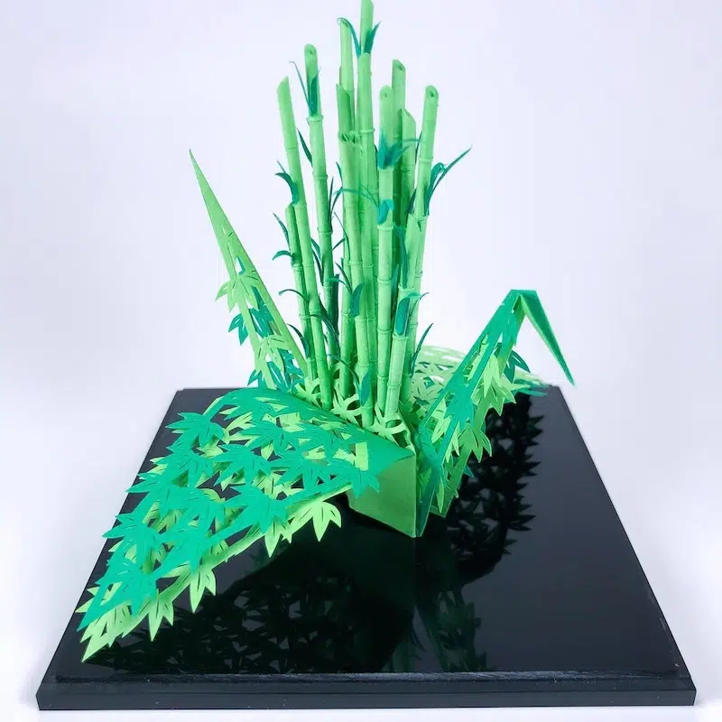 Paper Cranes by Naofumi Hama