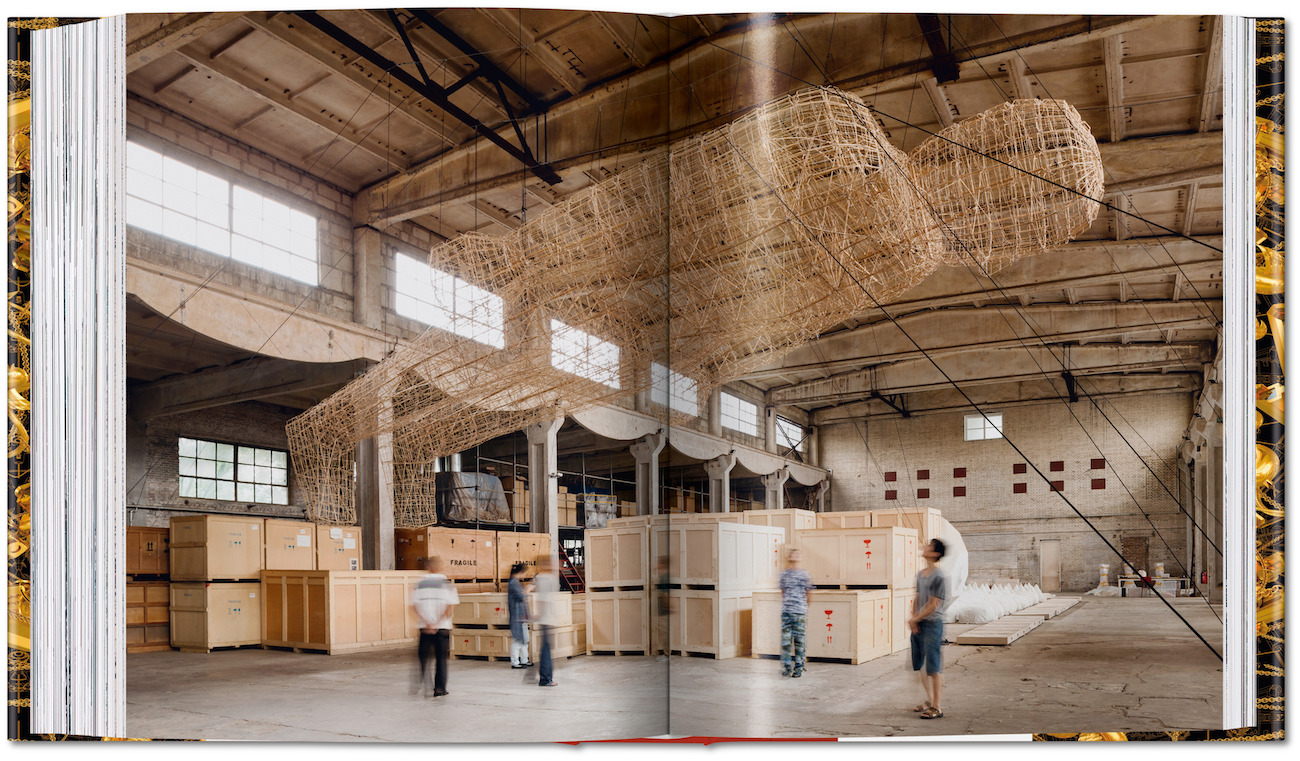 Spread from &ldquo;Ai Weiwei: Updated Edition,&rdquo; published by Taschen