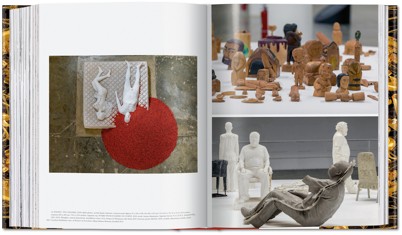 Spread from &ldquo;Ai Weiwei: Updated Edition,&rdquo; published by Taschen