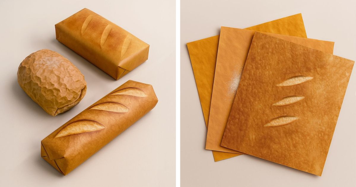Ingenious Gift Wrapping Paper Looks and Feels Like Bread