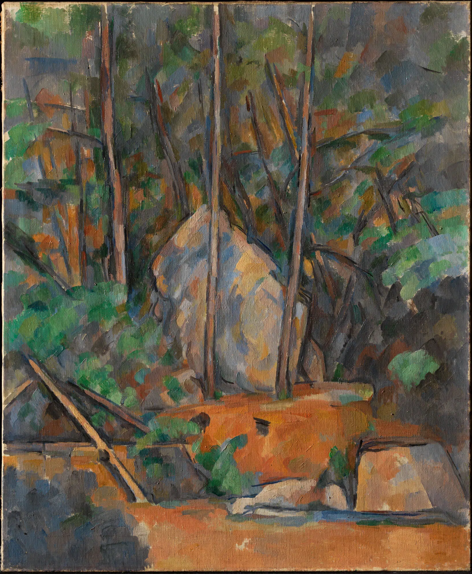 Paul C&eacute;zanne, &ldquo;Cistern in the Park of Ch&acirc;teau Noir,&rdquo; ca. 1900. Oil on canvas.