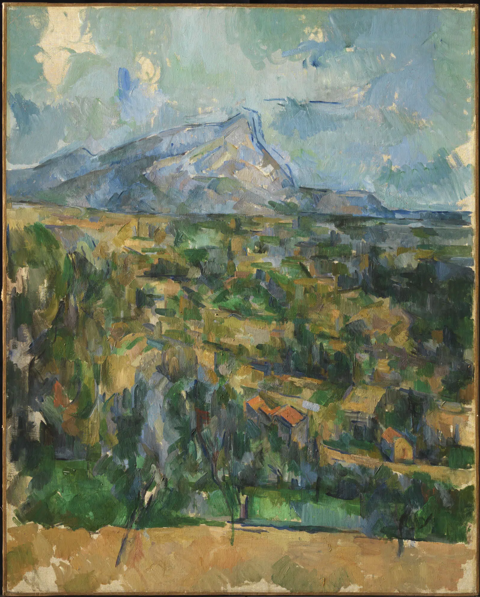 Paul C&eacute;zanne, &ldquo;Mont Sainte-Victoire,&rdquo; ca. 1904&ndash;6. Oil on canvas.