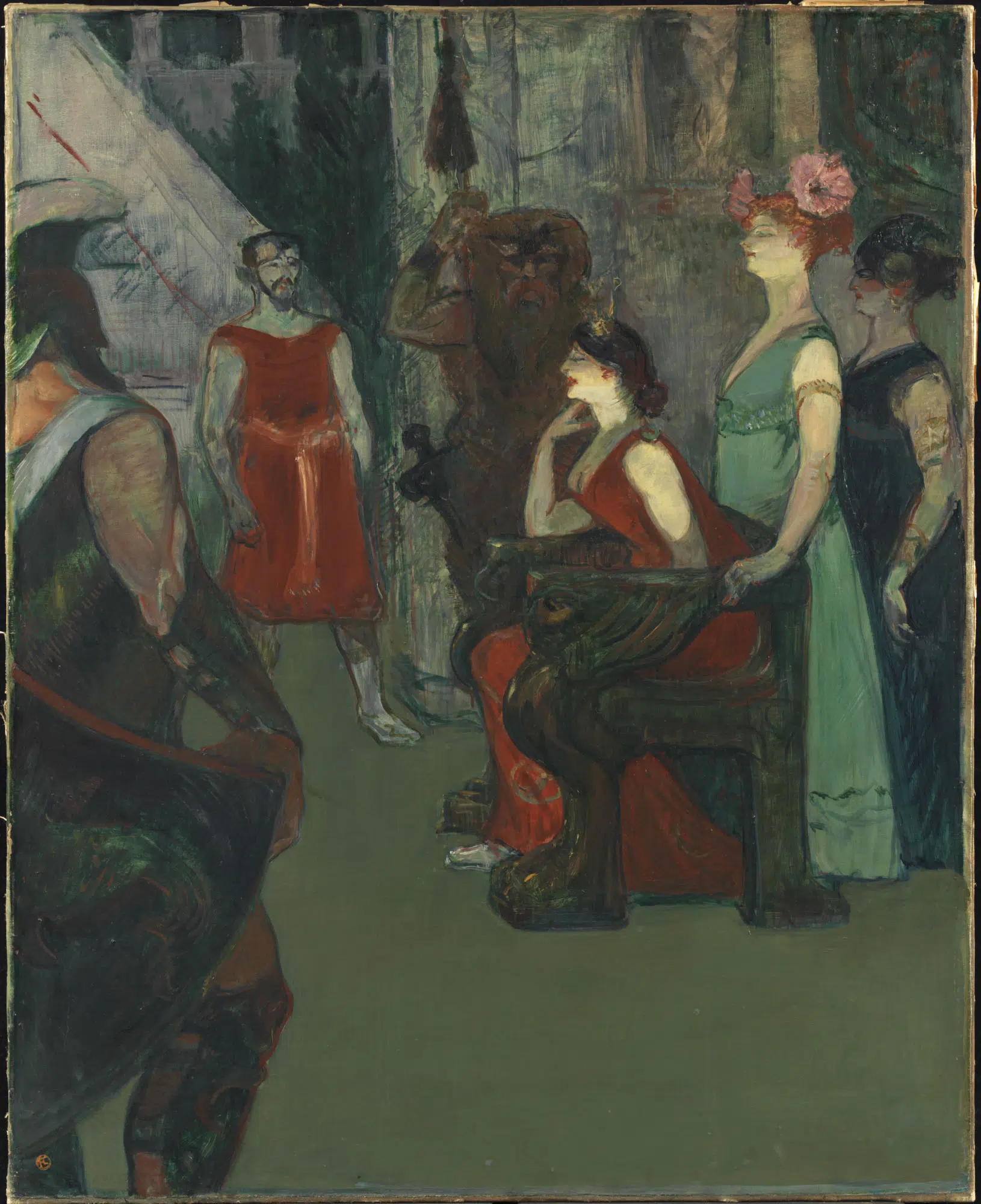 Henri de Toulouse-Lautrec, &ldquo;Messalina,&rdquo; 1900&ndash;1901. Oil on canvas.