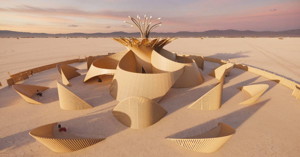 Designer Unveils How the Burning Man Temple Will Look in 2026 (3 minute read)