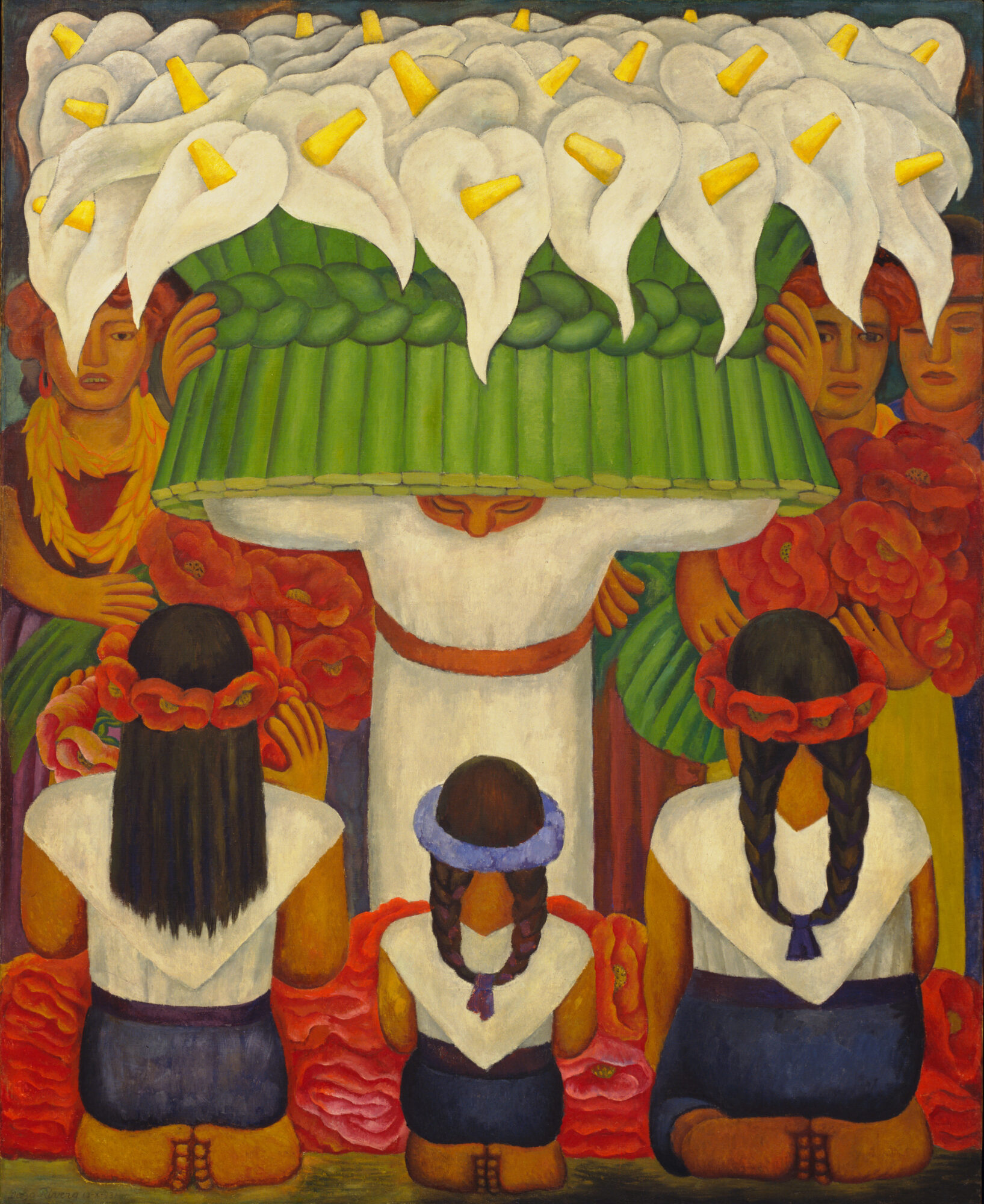 Diego Rivera, &ldquo;Flower Festival: Feast of Santa Anita,&rdquo; 1931