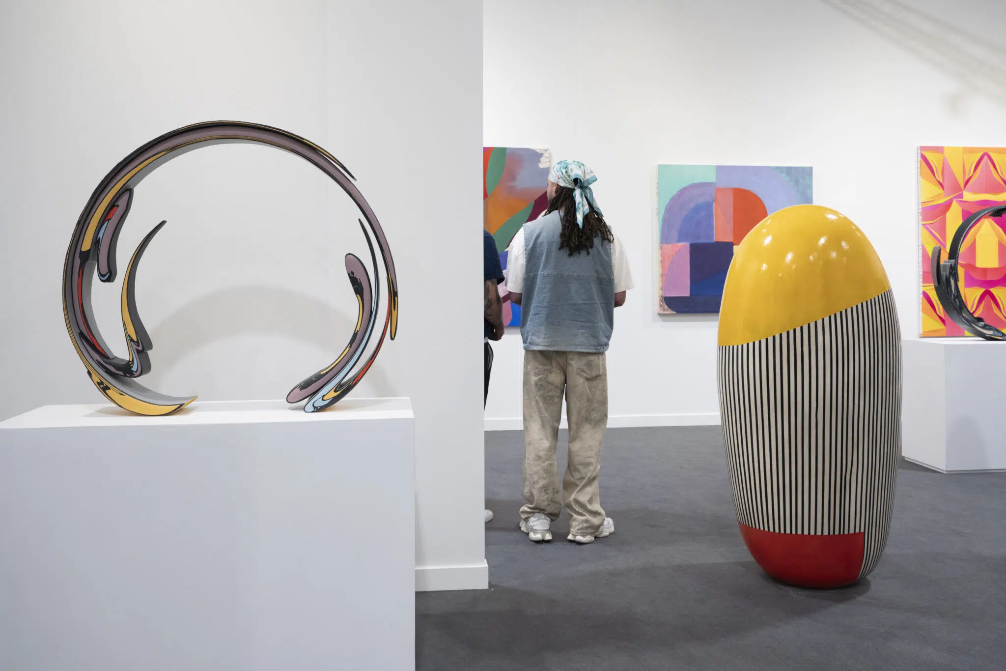 Installation view of Frieze Los Angeles, 2026