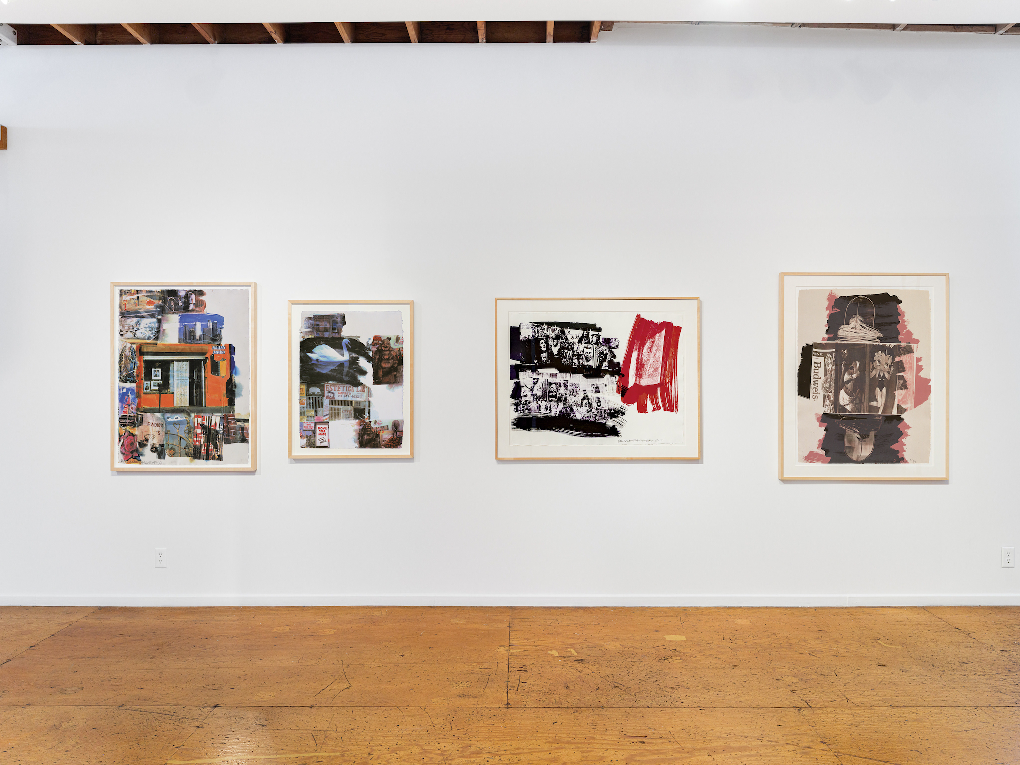 Installation view of “Impressions of Los Angeles: 60 Years of Printmaking” at Gemini G.E.L. in Los Angeles, open through May 1, 2026.